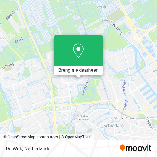 De Wuk kaart