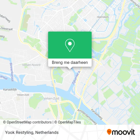 Yook Restyling kaart