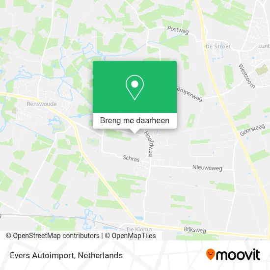 Evers Autoimport kaart
