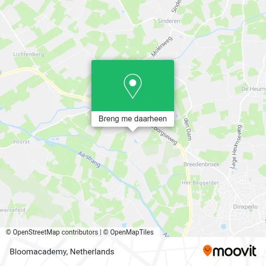 Bloomacademy kaart