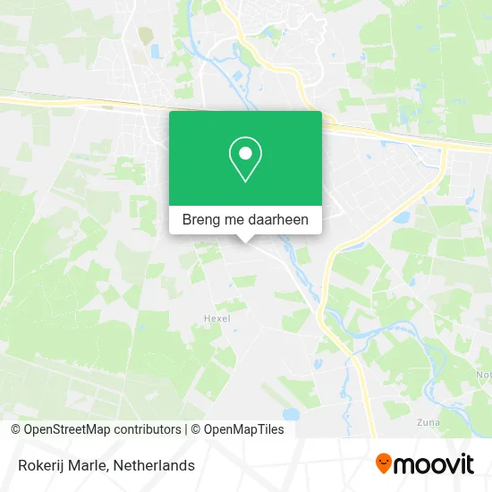 Rokerij Marle kaart