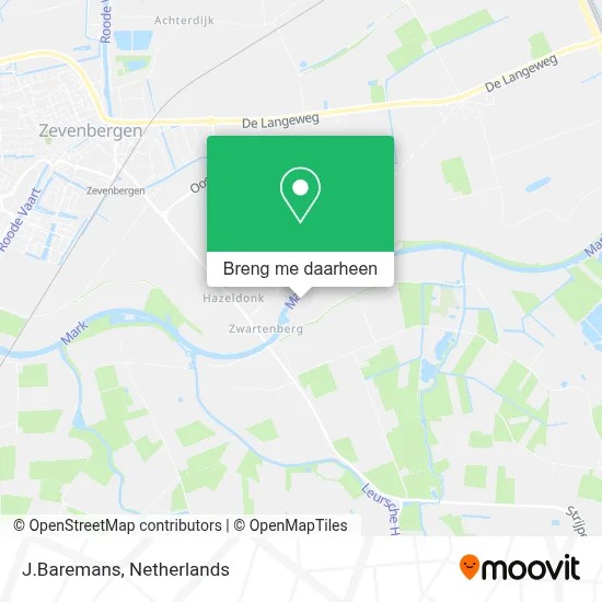 J.Baremans kaart