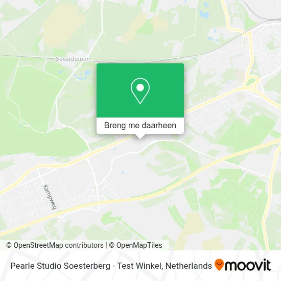 Pearle Studio Soesterberg - Test Winkel kaart