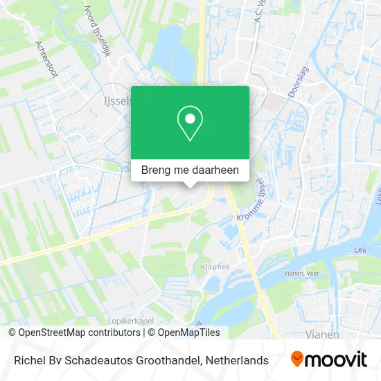 Richel Bv Schadeautos Groothandel kaart