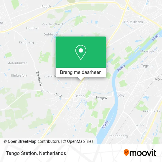 Tango Station kaart