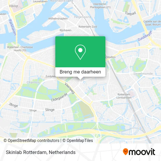 Skinlab Rotterdam kaart