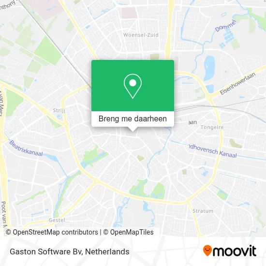 Gaston Software Bv kaart