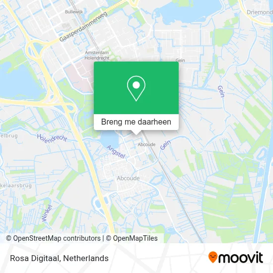 Rosa Digitaal kaart
