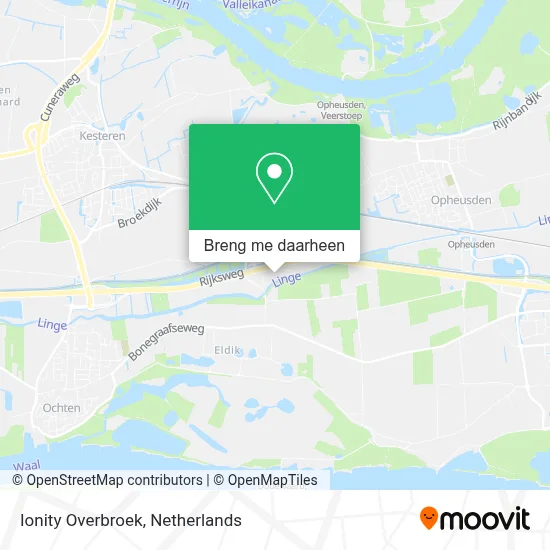 Ionity Overbroek kaart