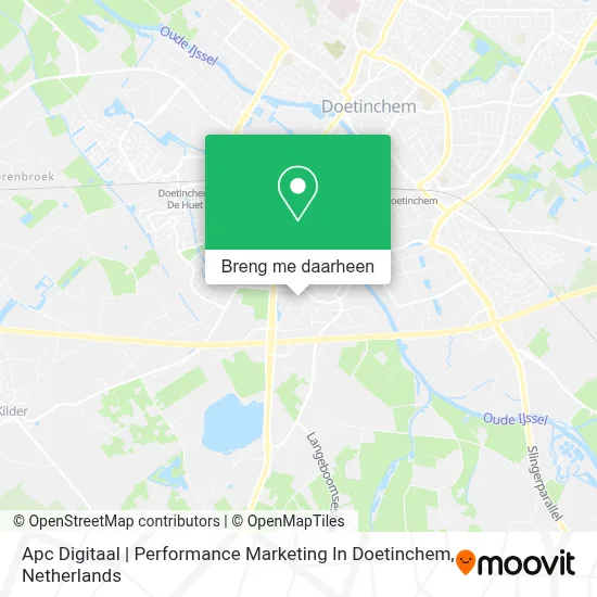 Apc Digitaal | Performance Marketing In Doetinchem kaart