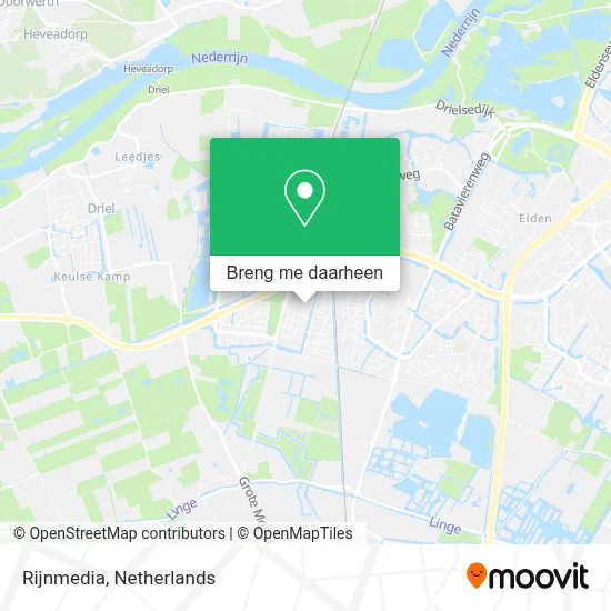 Rijnmedia kaart