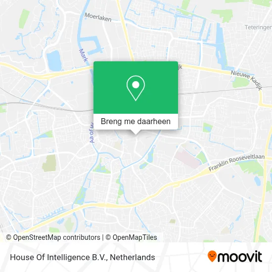 House Of Intelligence B.V. kaart