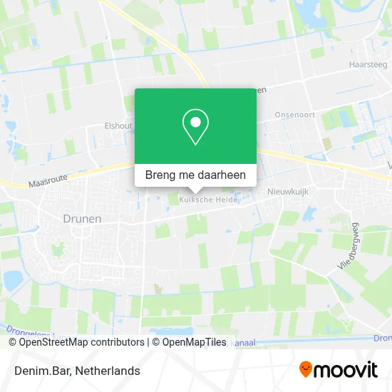 Denim.Bar kaart