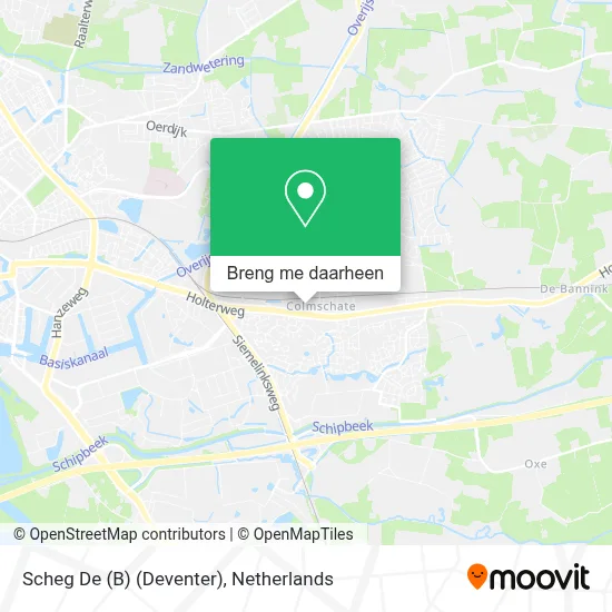Scheg De  (B) (Deventer) kaart