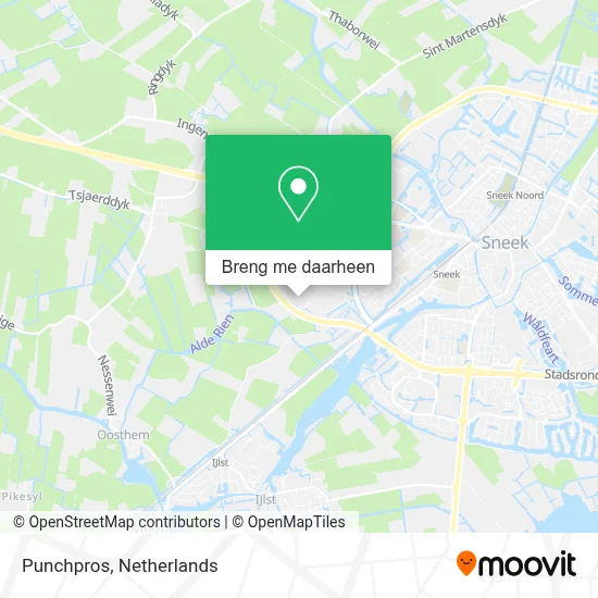 Punchpros kaart