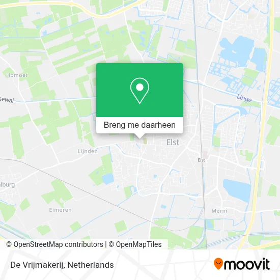 De Vrijmakerij kaart