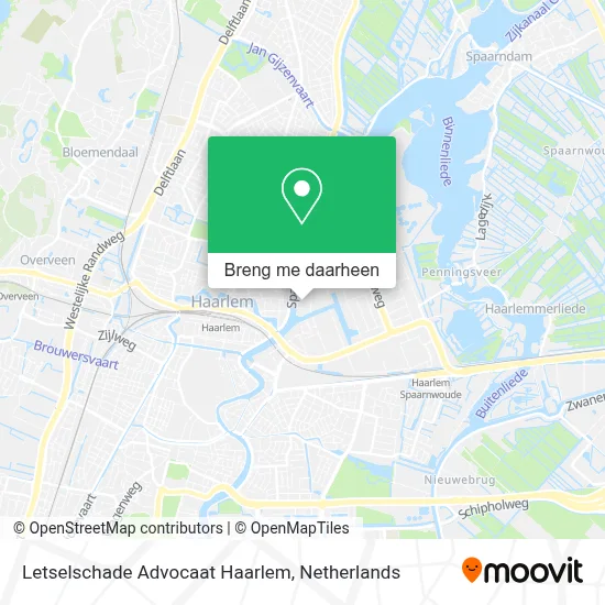 Letselschade Advocaat Haarlem kaart