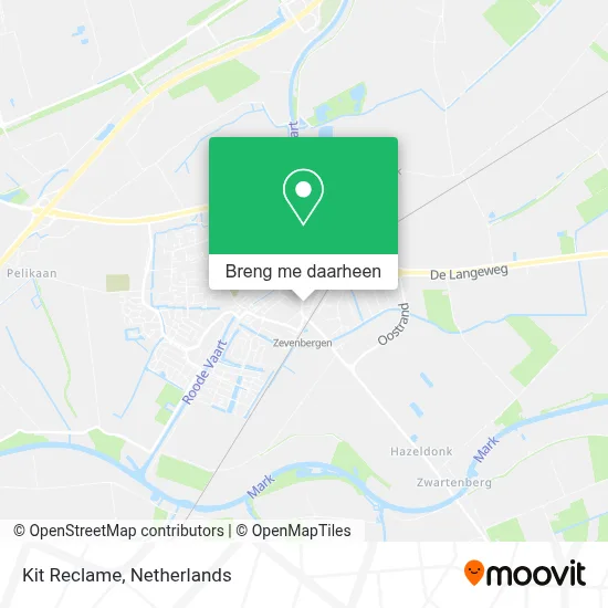 Kit Reclame kaart