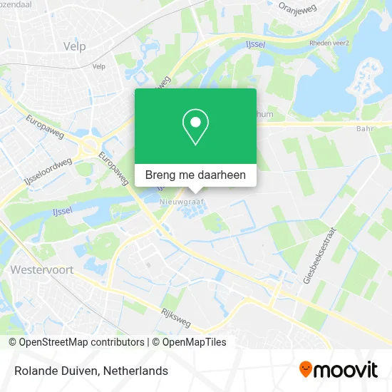 Rolande Duiven kaart