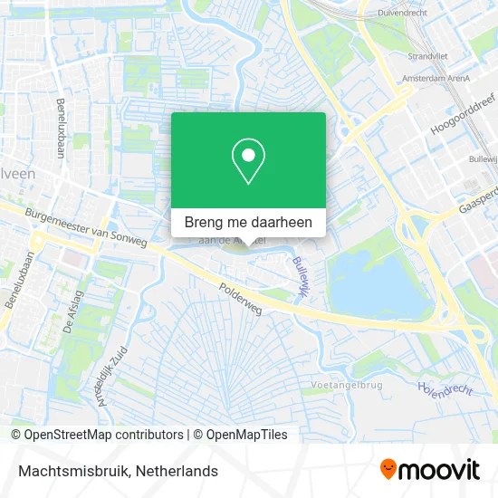 Machtsmisbruik kaart