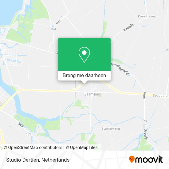 Studio Dertien kaart