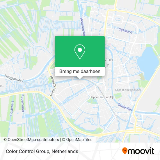 Color Control Group kaart