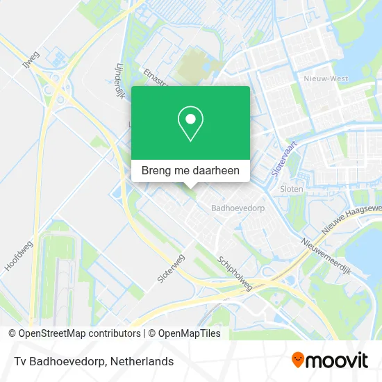 Tv Badhoevedorp kaart