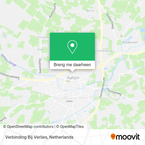 Verbinding Bij Verlies kaart