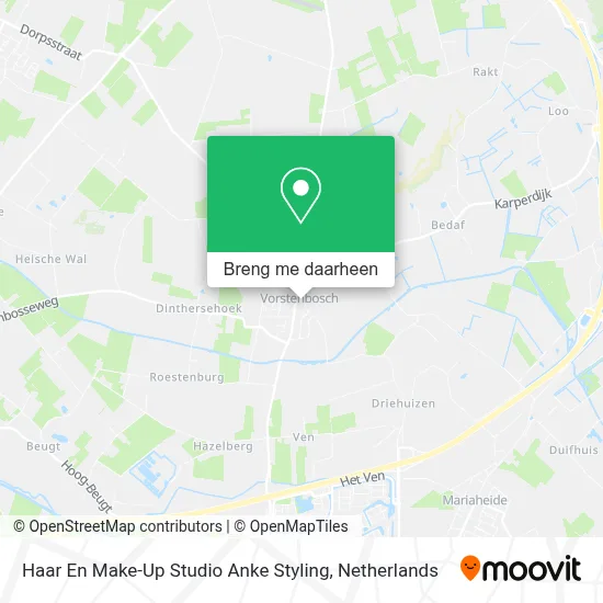 Haar En Make-Up Studio Anke Styling kaart
