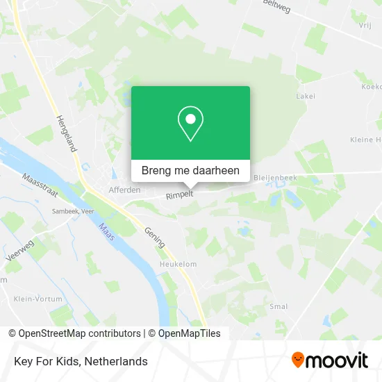 Key For Kids kaart