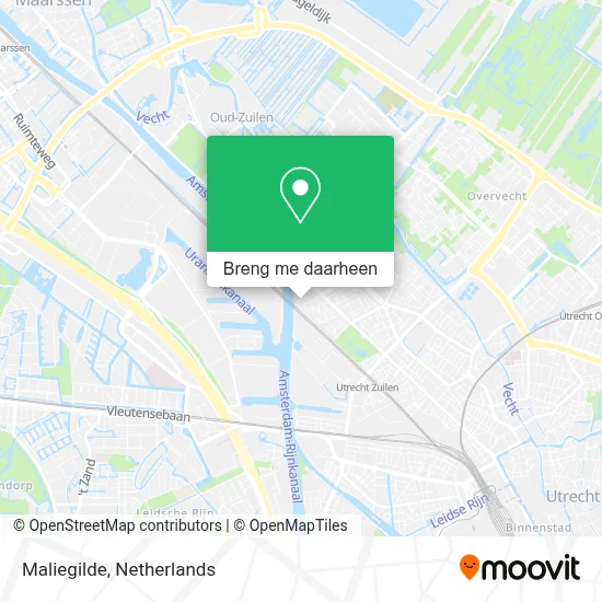 Maliegilde kaart