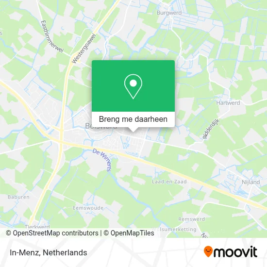 In-Menz kaart
