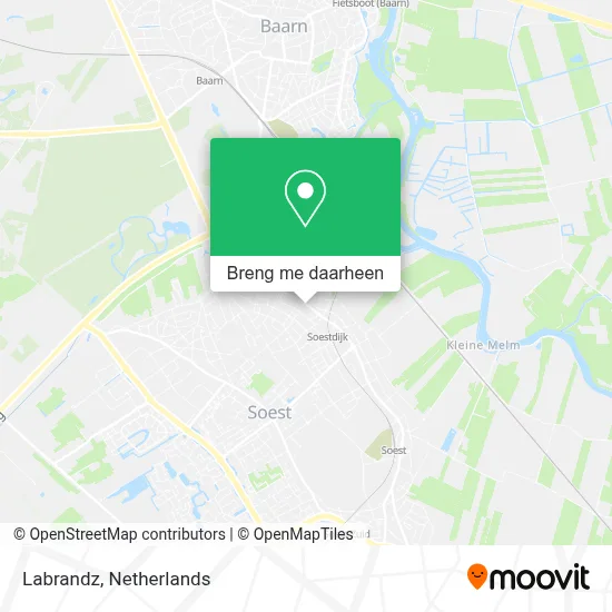 Labrandz kaart