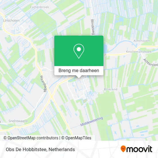 Obs De Hobbitstee kaart
