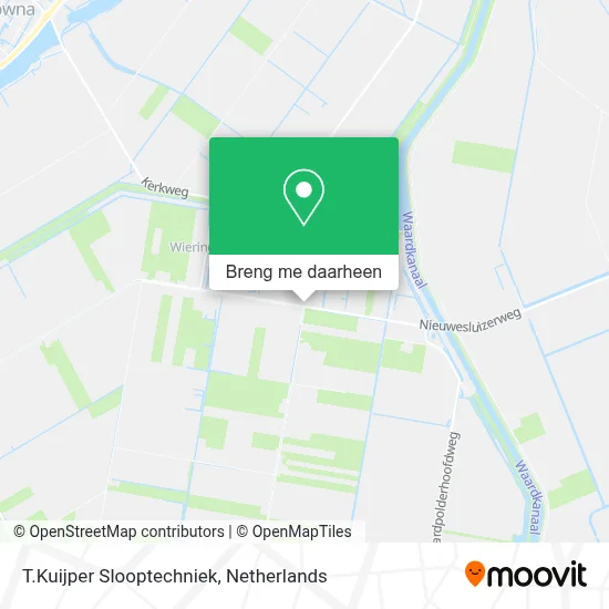 T.Kuijper Slooptechniek kaart