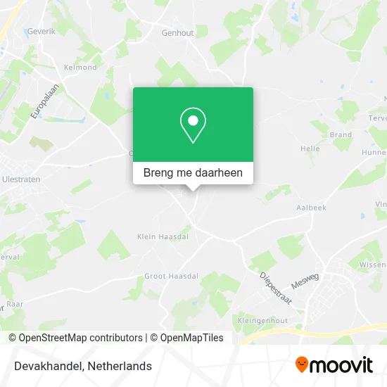 Devakhandel kaart