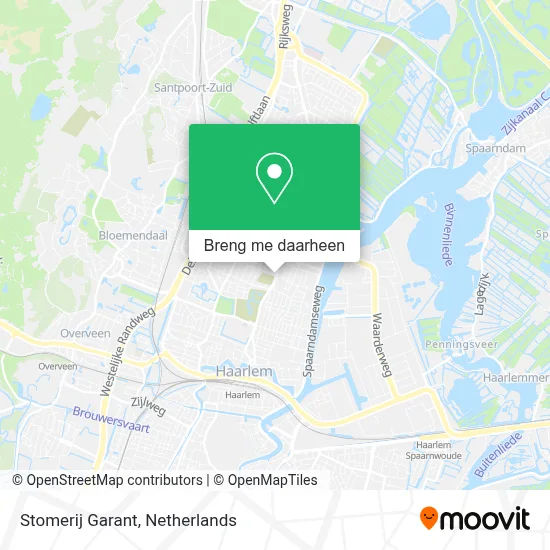 Stomerij Garant kaart
