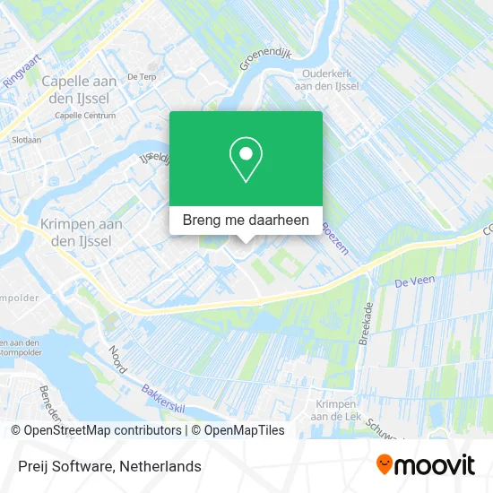Preij Software kaart