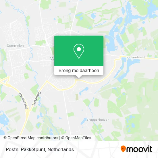 Postnl Pakketpunt kaart
