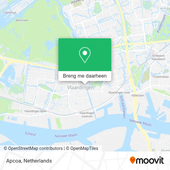 Apcoa kaart