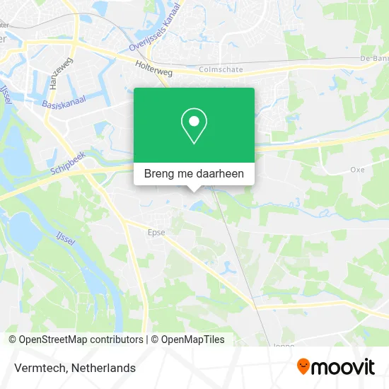 Vermtech kaart