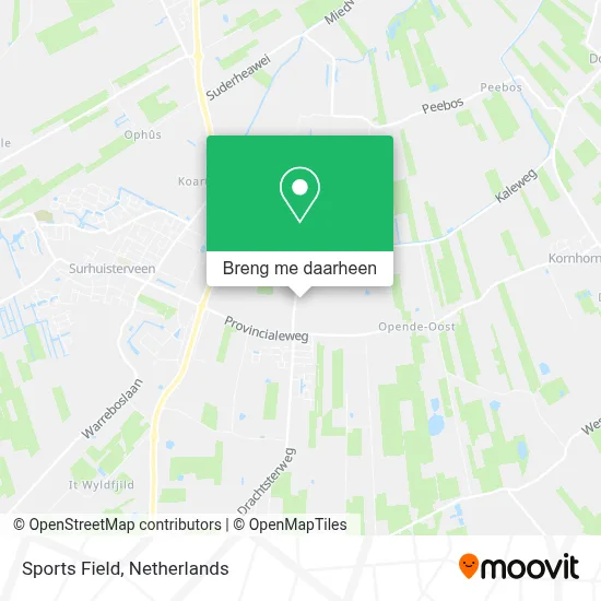 Sports Field kaart