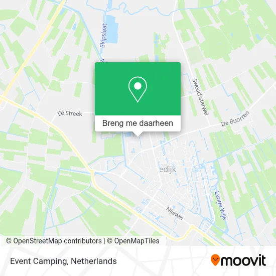 Event Camping kaart