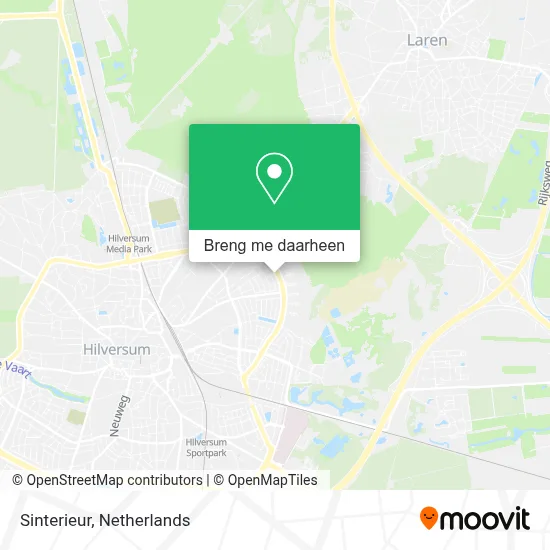 Sinterieur kaart