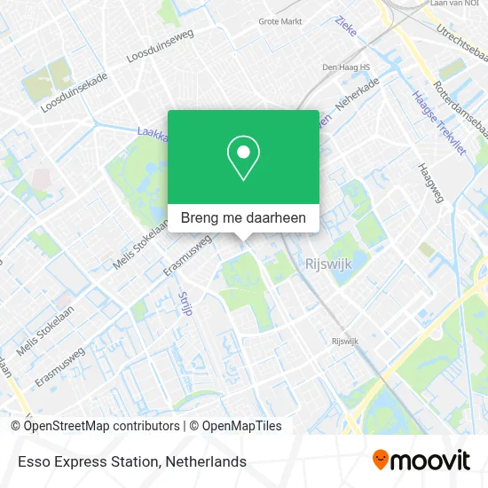 Esso Express Station kaart