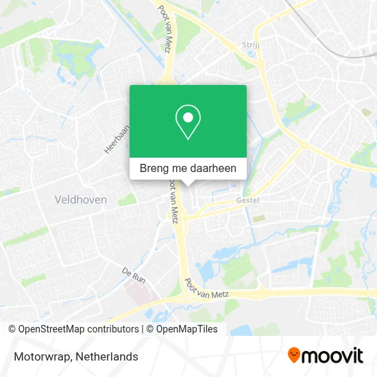 Motorwrap kaart