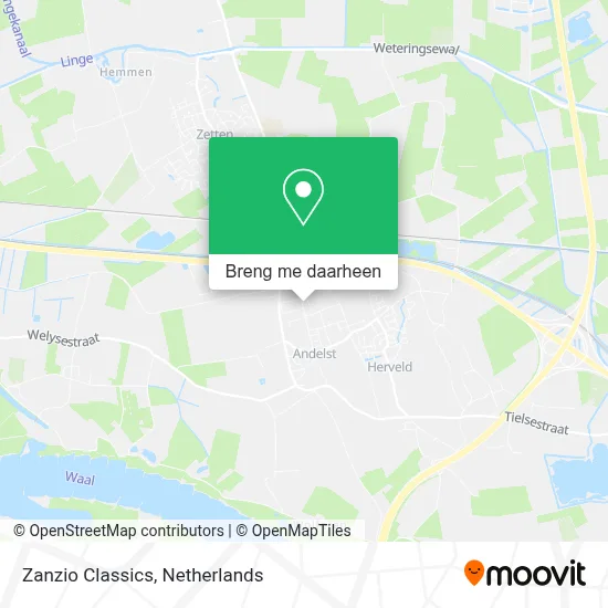 Zanzio Classics kaart