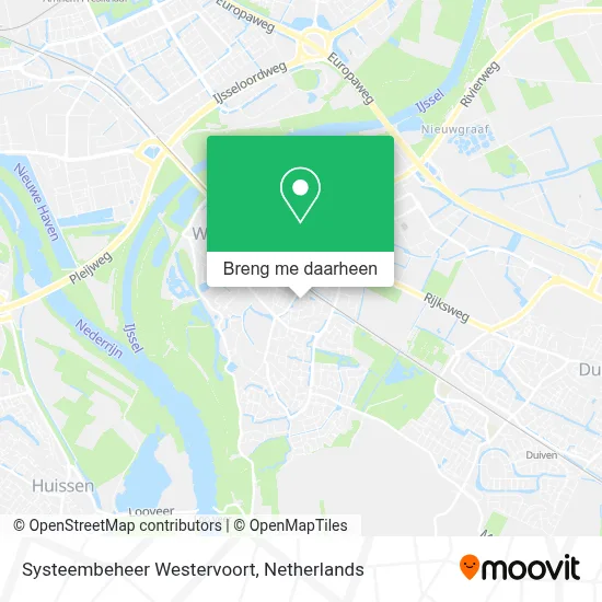 Systeembeheer Westervoort kaart