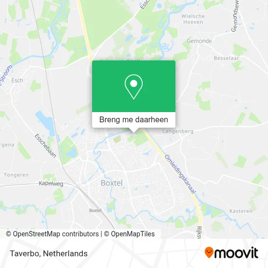 Taverbo kaart