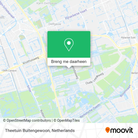 Theetuin Buitengewoon kaart